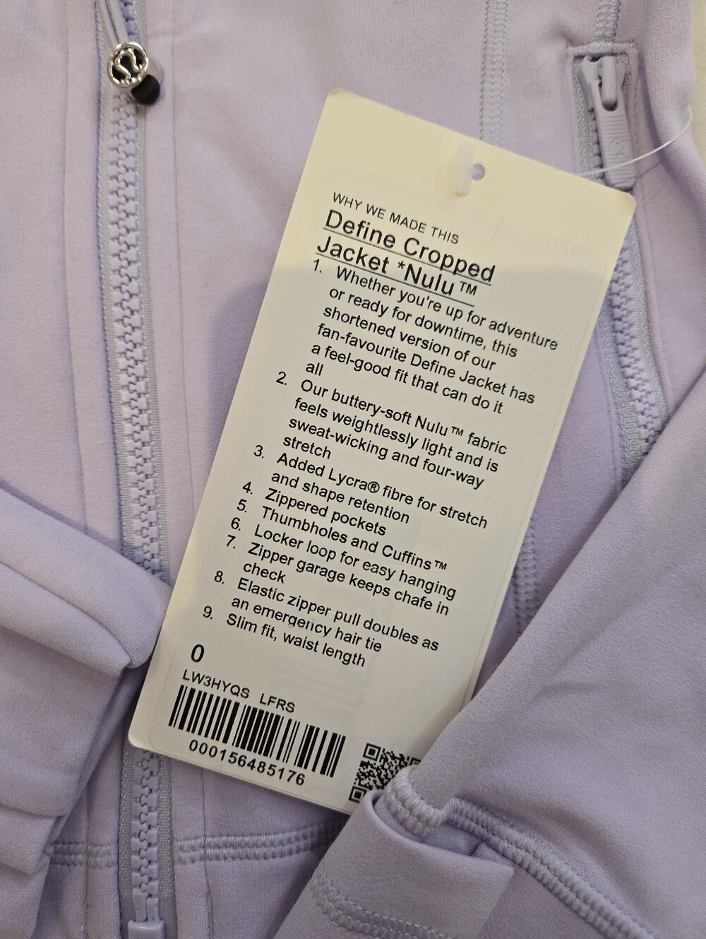 Lululemon Define Cropped Jacket - Picture 2 of 4